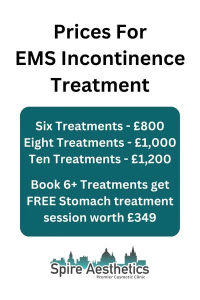 EMS Incontinence Treatment Prices Coleshill