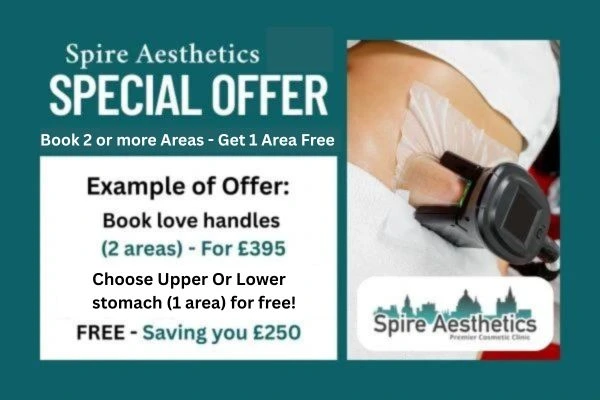 Fat Freezing Promotion Coleshill from Spire Aesthetics - Book Today!
